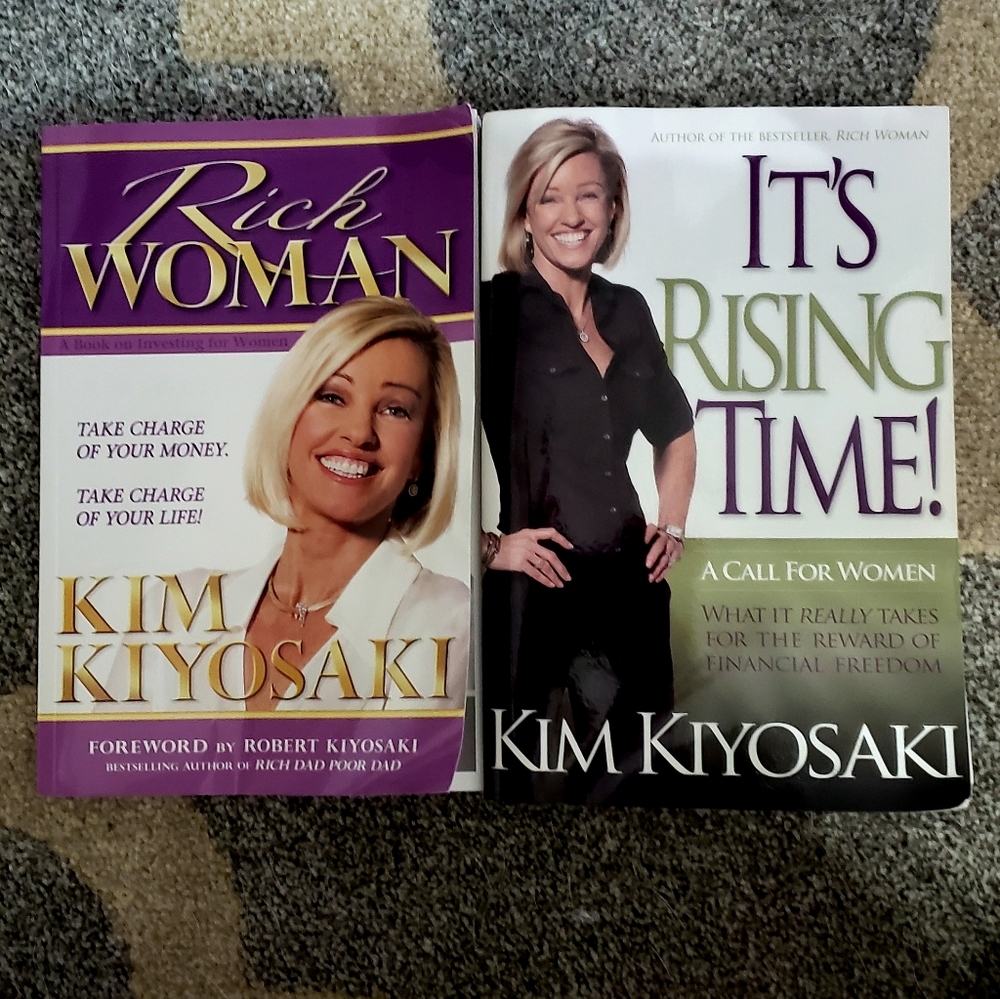 ❤ 3/$15 Kim Kiyosaki Book Set